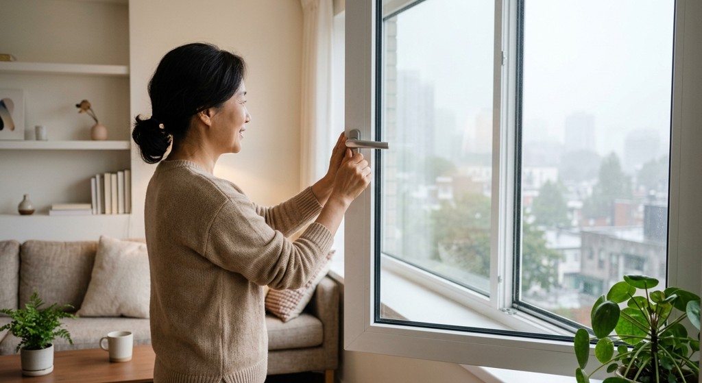 미세먼지 심한 날 실내 환기 시간 및 창틀 청소 생활팁 — 요리 중에는 어떻게 대비해야 할까?